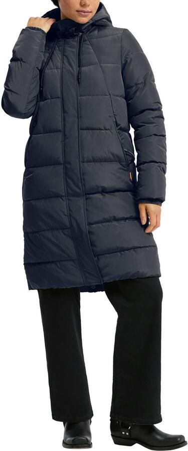 Q S designed by Gewatteerde jas lang met capuchon - Foto 2