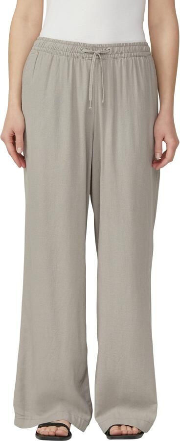 Q S designed by Linnen broek Zomerbroek met elastische tailleband en trekkoord - Foto 6