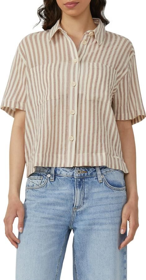 Q S designed by Overhemdblouse met streepmotief - Foto 4