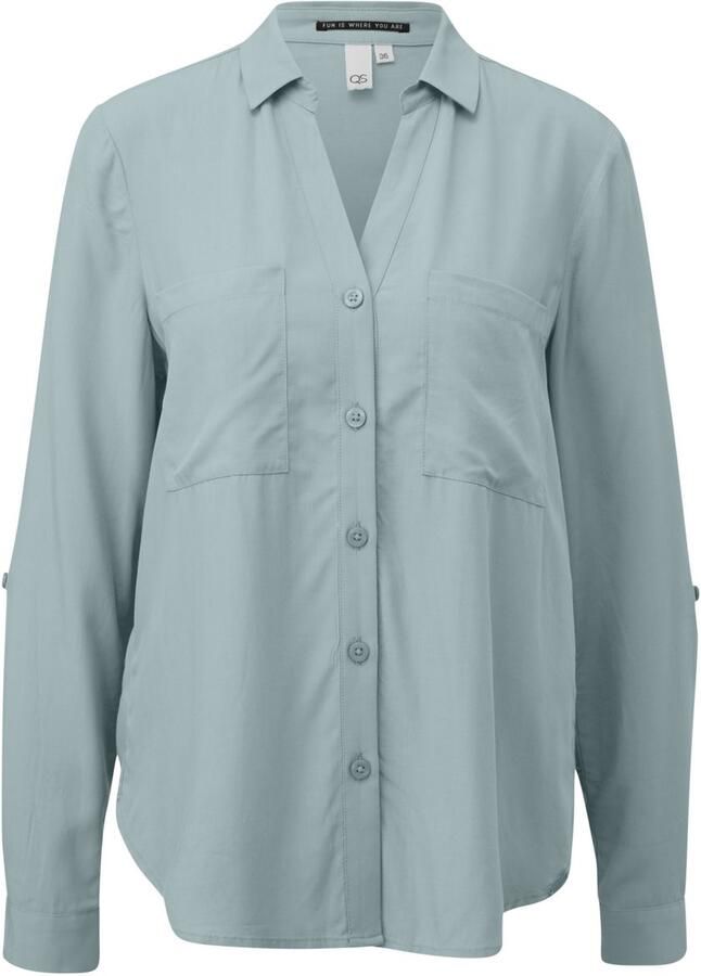 Q S designed by Overhemdblouse met turn-upmouwen nieuwe collectie - Foto 5