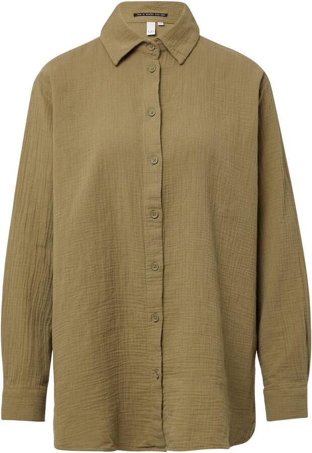 Q S designed by Overhemdblouse van luchtige mousseline kwaliteit