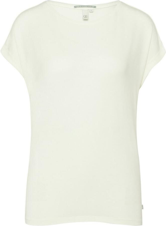 Q S designed by Shirt met korte mouwen met mouwomslagen - Foto 5