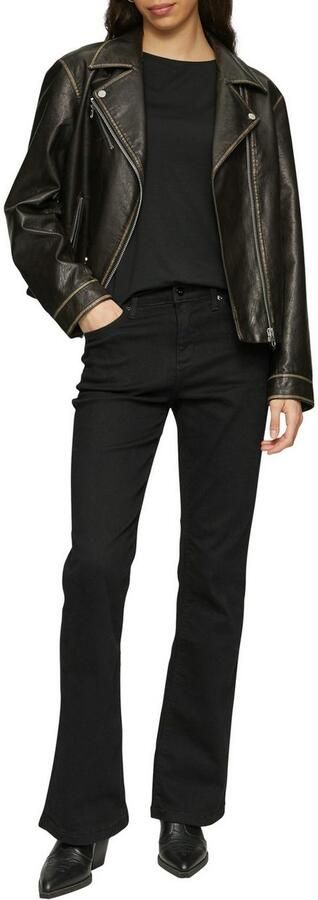 Q S designed by Shirt met korte mouwen met mouwomslagen - Foto 5