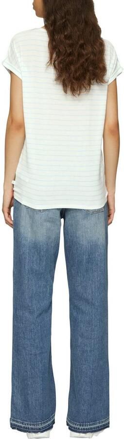 Q S designed by Shirt met korte mouwen met mouwomslagen - Foto 7