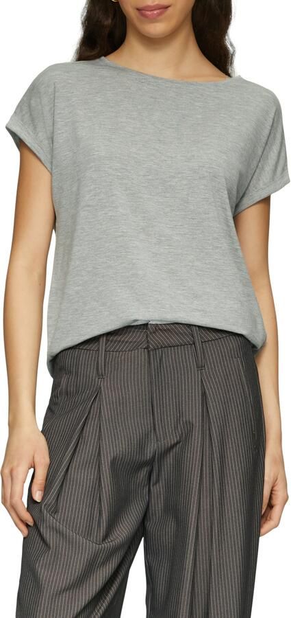 Q S designed by Shirt met korte mouwen met mouwomslagen - Foto 4