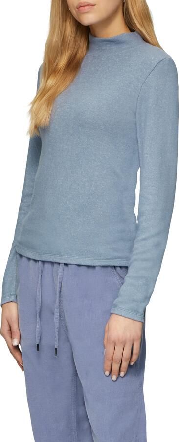 Q S designed by Shirt met lange mouwen gemaakt van opgeruwd jersey materiaal - Foto 4