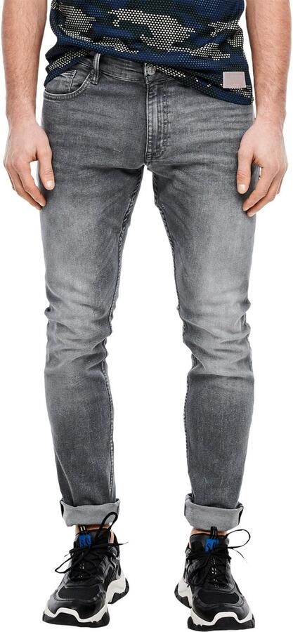 Q S designed by 5-pocket jeans met lichte used-effecten - Foto 8