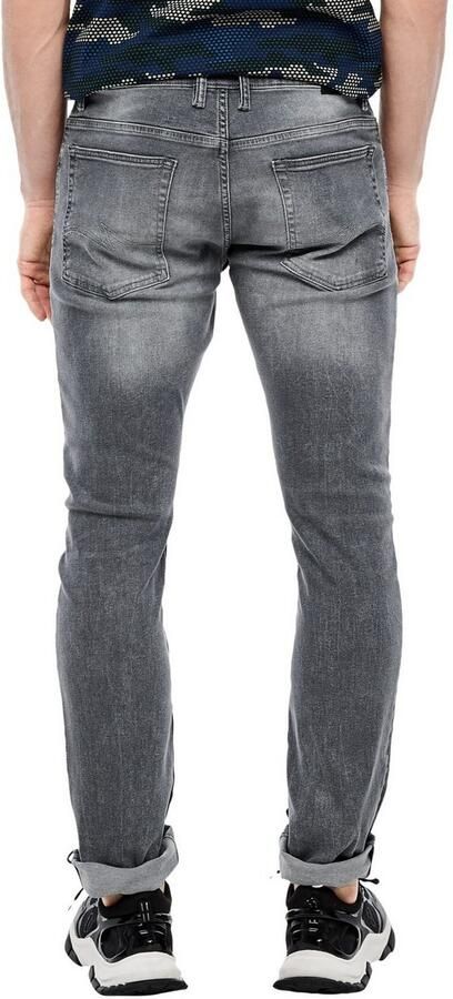 Q S designed by 5-pocket jeans met lichte used-effecten - Foto 5
