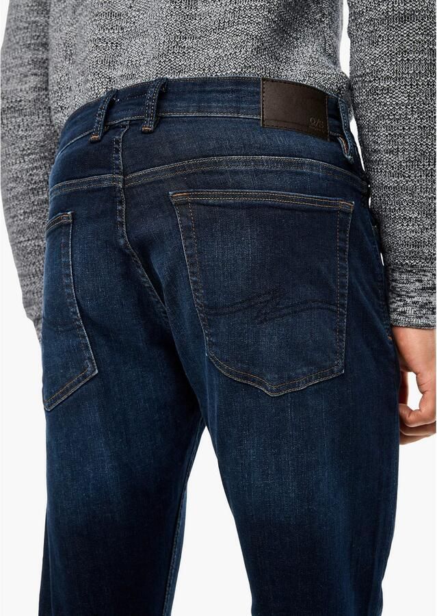 Q S designed by 5-pocket jeans met lichte used-effecten - Foto 3