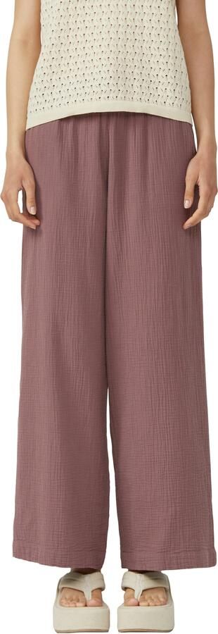 Q S designed by Stoffen broek Zomerbroek met elastische tailleband en trekkoord - Foto 4