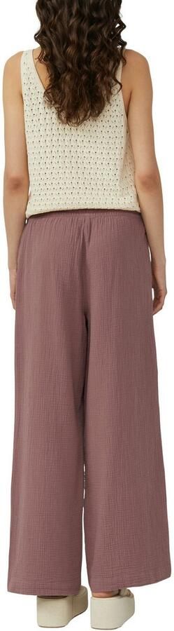 Q S designed by Stoffen broek Zomerbroek met elastische tailleband en trekkoord - Foto 3