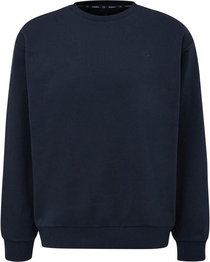 Q S designed by Sweatshirt met geborduurd logo