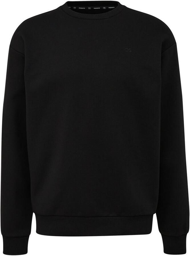 Q S designed by Sweatshirt met geborduurd logo