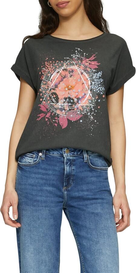 Q S designed by T-shirt met frontprint - Foto 7