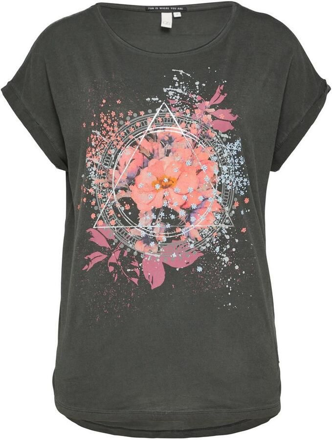 Q S designed by T-shirt met frontprint - Foto 4
