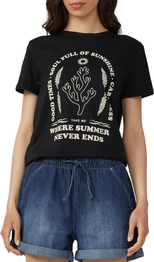 Q S designed by T-shirt met print - Foto 4