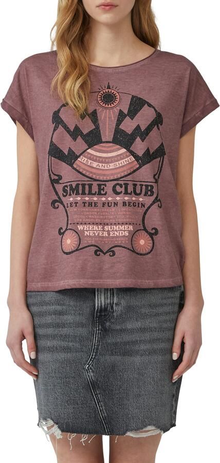 Q S designed by T-shirt met print - Foto 6