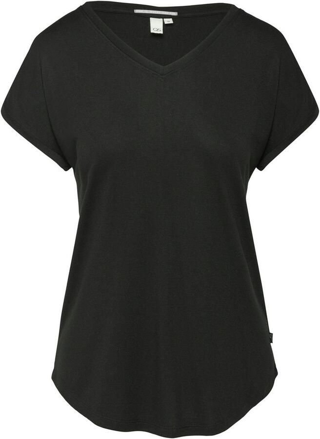 Q S designed by T-shirt met v-hals - Foto 3