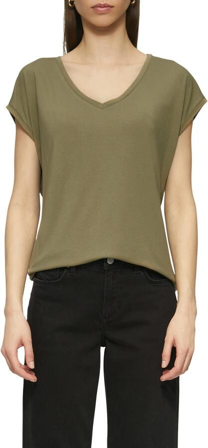 Q S designed by T-shirt met v-hals - Foto 6