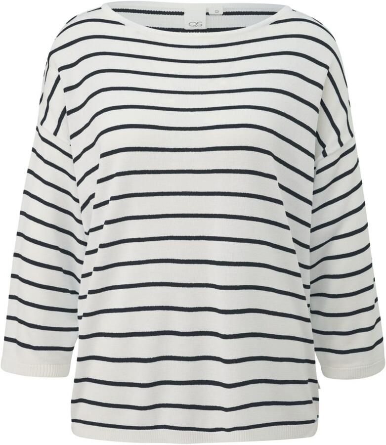 Q S designed by Trui met 3 4 mouwen met gestreept patroon - Foto 2