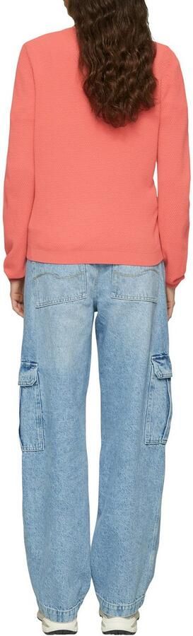 Q S designed by Trui met ronde hals in tricot-look - Foto 2