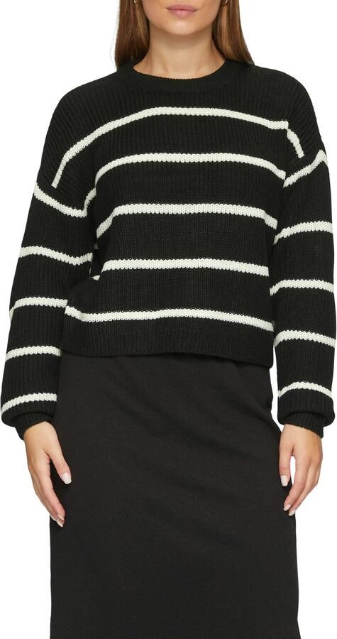 Q S designed by Trui met ronde hals met gestreept patroon - Foto 5