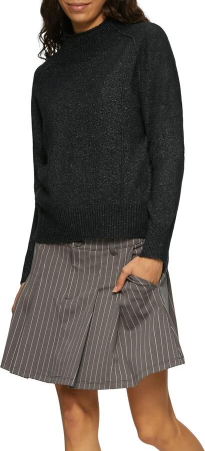 Q S designed by Trui met staande kraag met decoratieve stiksels - Foto 4