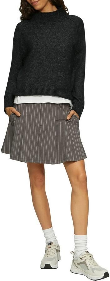 Q S designed by Trui met staande kraag met decoratieve stiksels - Foto 2