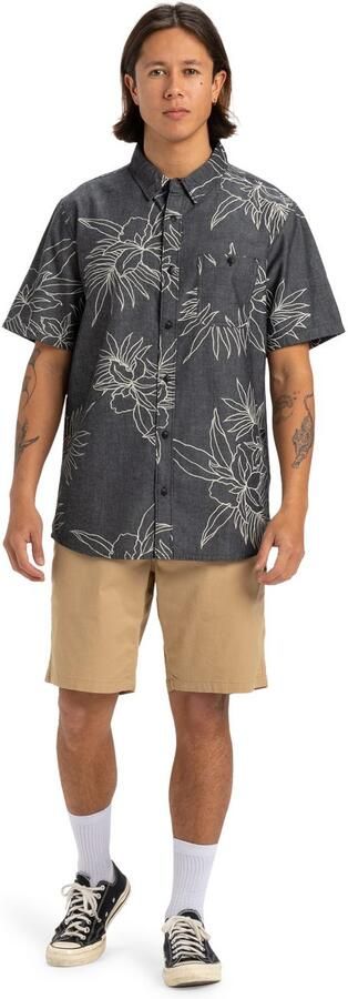 Quiksilver Overhemd met korte mouwen GAWANHILL SHORT SLEEVE - Foto 5