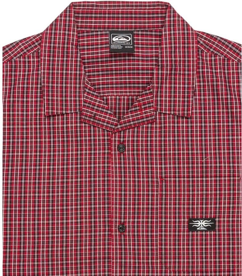 Quiksilver Overhemd met korte mouwen Liquid Metal