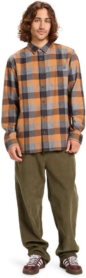 Quiksilver Overhemd met lange mouwen Motherfly Plaid - Foto 4