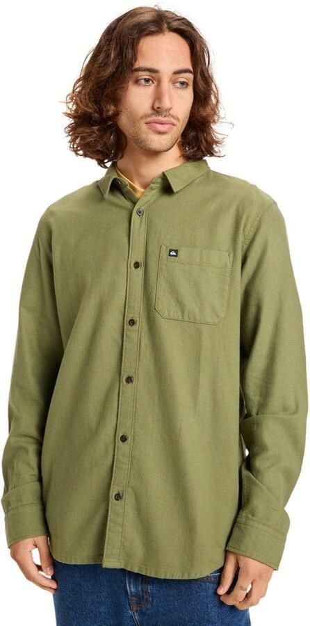 Quiksilver Overhemd met lange mouwen Motherfly Solid - Foto 6