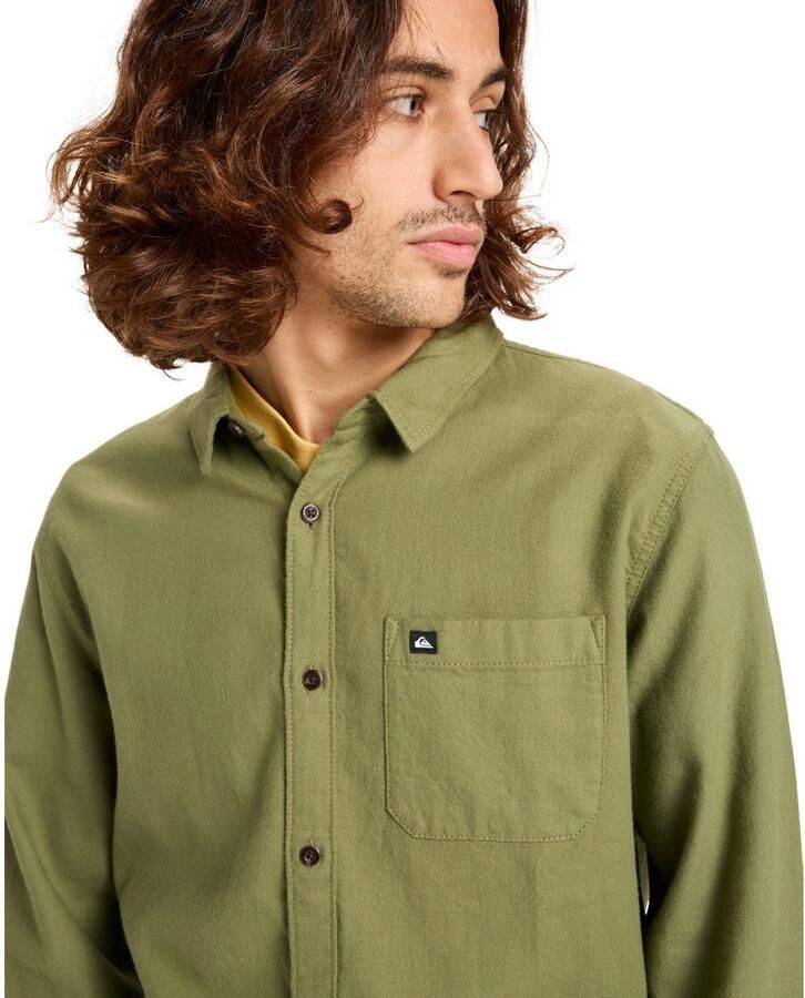 Quiksilver Overhemd met lange mouwen Motherfly Solid - Foto 2