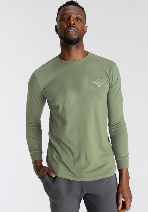 Quiksilver Shirt met lange mouwen DIAMONDS BEST LS TEE PACK3 YM (set 3-delig)