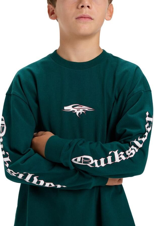 Quiksilver Shirt met lange mouwen Mercury Old English - Foto 2