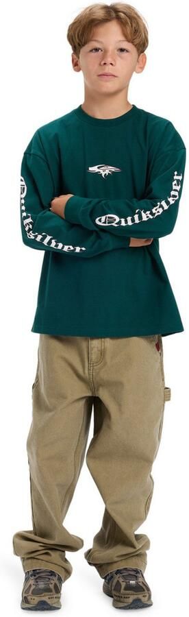 Quiksilver Shirt met lange mouwen Mercury Old English - Foto 4