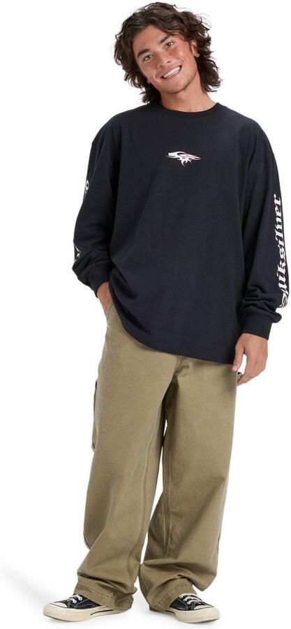 Quiksilver Shirt met lange mouwen Mercury Old English - Foto 4