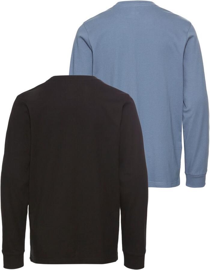 Quiksilver Shirt met lange mouwen RUGGED AROUND LS PACK YOUTH (2-delig Set van 2)