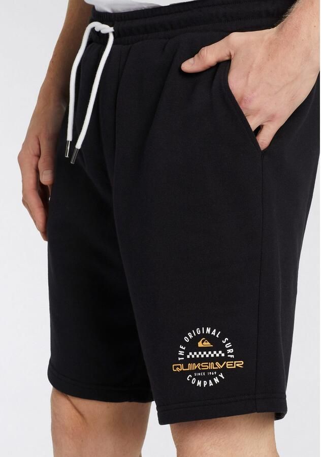 Quiksilver Sweatshort POST IT FLEECE SHORT YM met zacht fleece materiaal (1-delig)