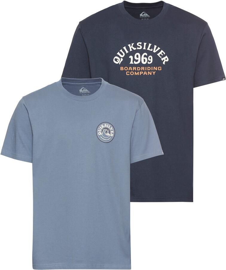 Quiksilver T-shirt DISCOCHECK SHORT SLEEVE TEE PACK YM (2-delig Set van 2) - Foto 4