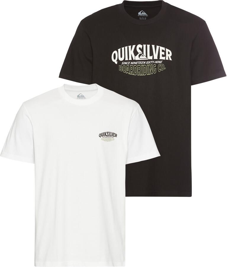 Quiksilver T-shirt RUGGED SHORT SLEEVE TEE PACK YM (2-delig Set van 2) - Foto 5