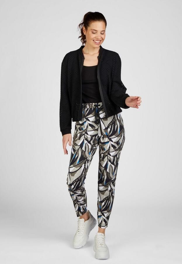 Rabe Zomerjack met perforatiemotief - Foto 4