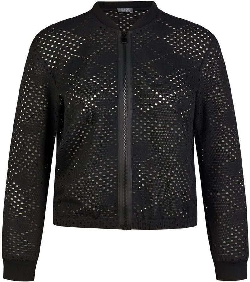 Rabe Zomerjack met perforatiemotief