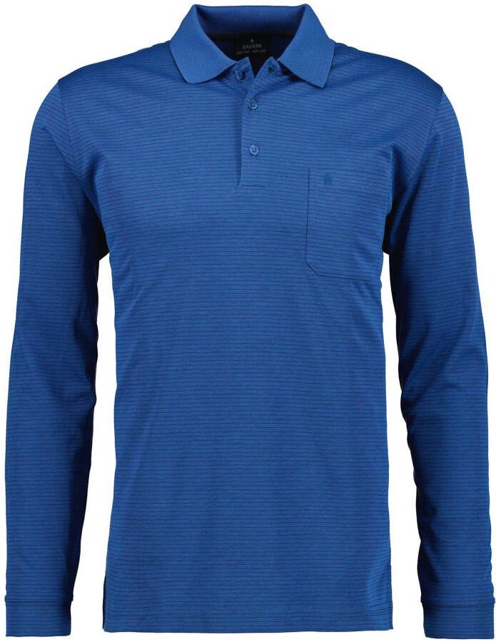 RAG Poloshirt van katoenmix