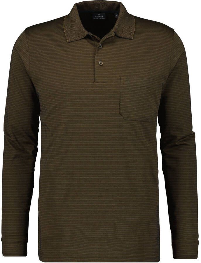 RAG Poloshirt van katoenmix