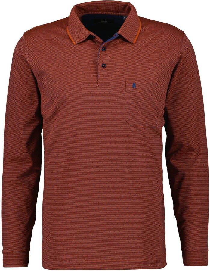 RAG Poloshirt van katoenmix