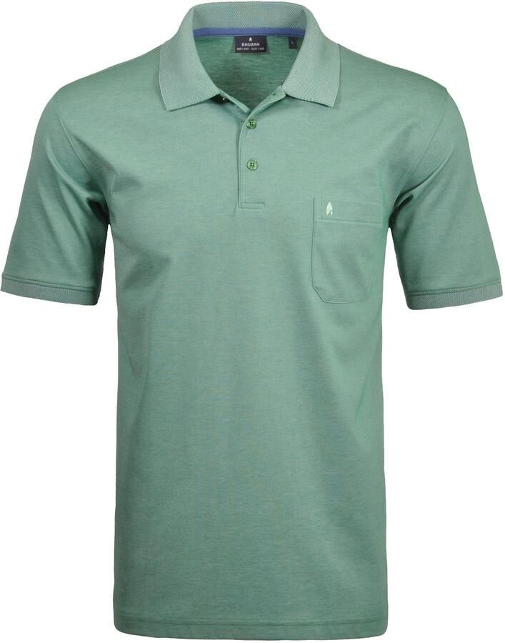 RAGMAN Poloshirt met labeldetail