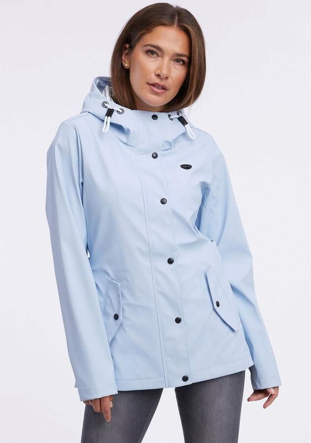 Ragwear Functioneel jack MARGGE met capuchon en koord gecoate en waterafstotende kwaliteit - Foto 2