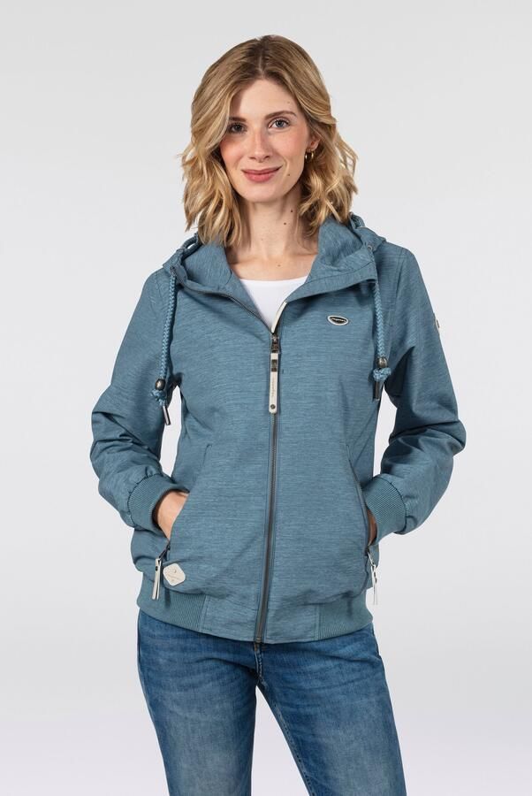 Ragwear Functioneel jack NUGGIE OMBRE O Tussenjas van waterafstotend materiaal