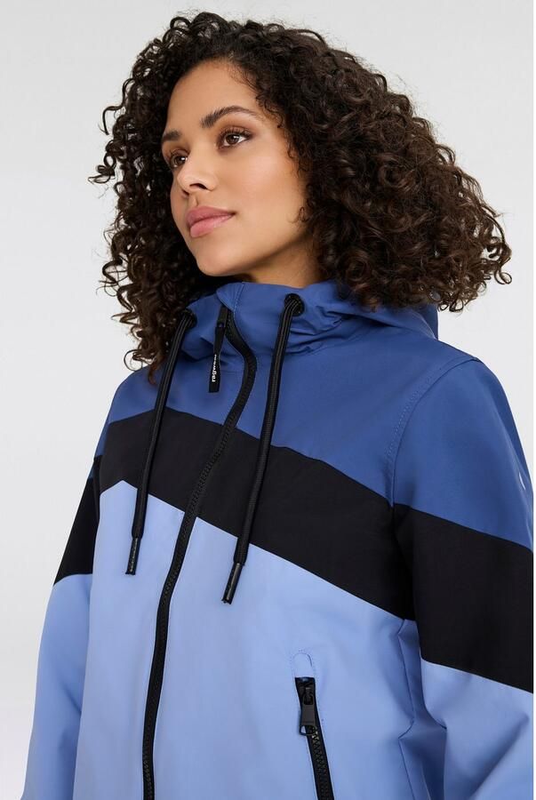 Ragwear Functioneel jack NUGGIE OMBRE O Tussenjas van waterafstotend materiaal